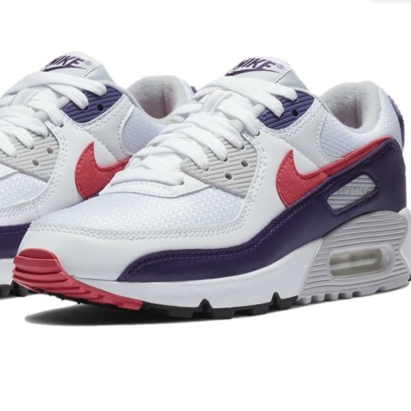 Nike Air Max III White/Eggplant/Grey Women Multiple Sizes CW1360-100 - Picture 1 of 6
